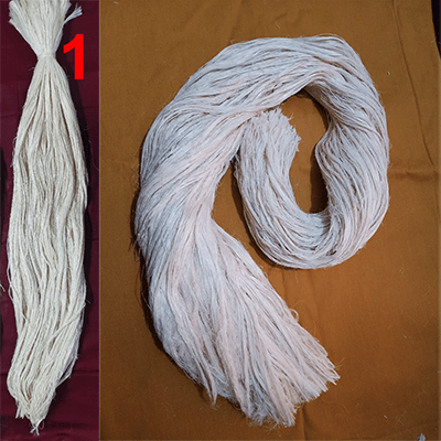 PALF-1 Refined White Soft Silky Fiber